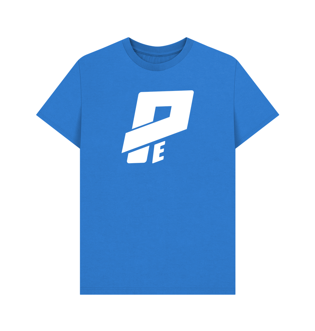 Bright Blue Printed T-shirt