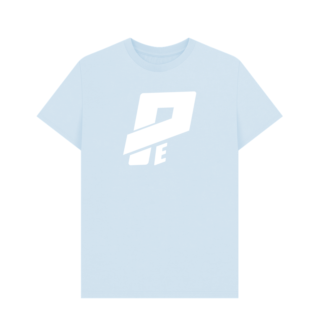 Sky Blue Printed T-shirt