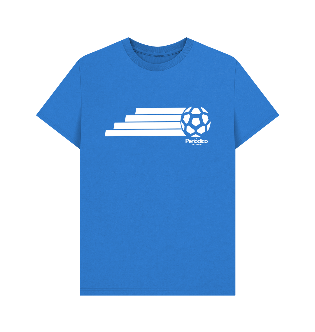 Bright Blue Printed T-shirt