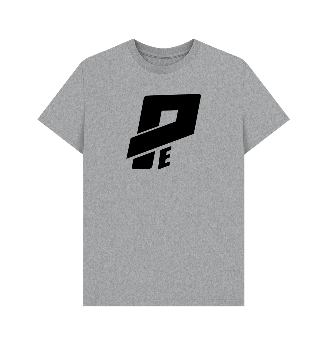 Athletic Grey Printed T-shirt