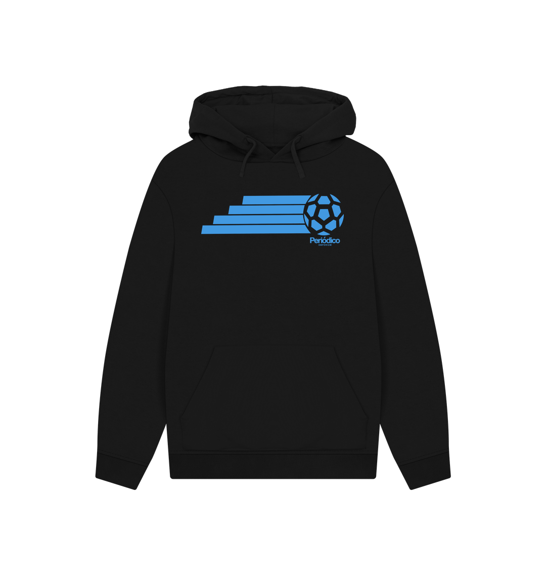 Black Printed Hoody