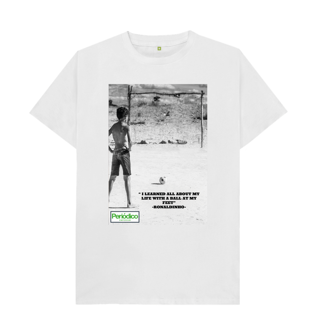 Ronaldinho Quote T Shirt - High-quality apparel & accessories > clothing > clothing tops > t-shirts featuring a unique football-inspired design. Perfect for fans and collectors.s.