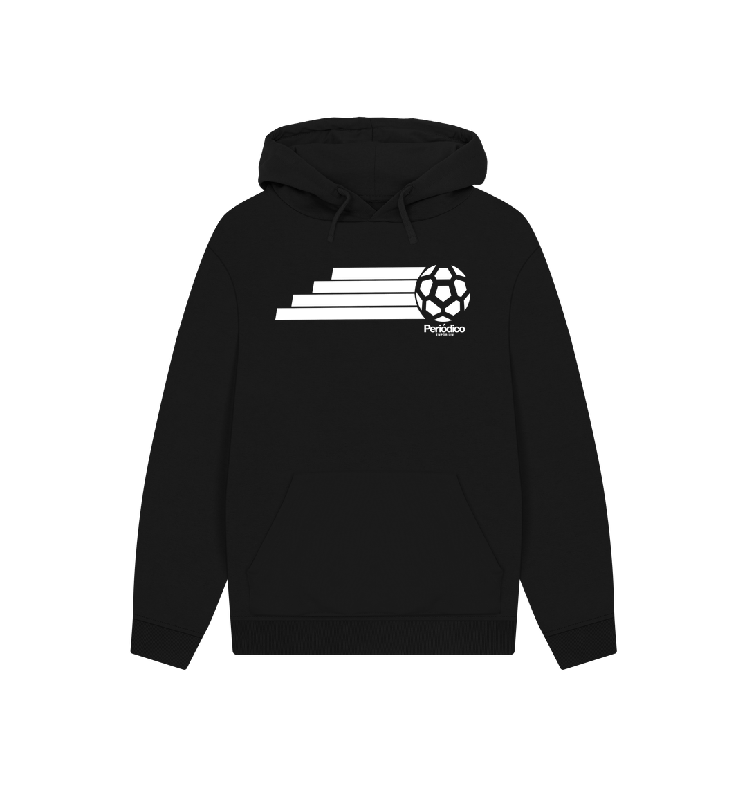 Black Printed Hoody