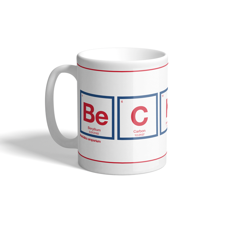 Beckham Periodico England Mug - High-quality mug featuring a unique football-inspired design. Perfect for fans and collectors.
