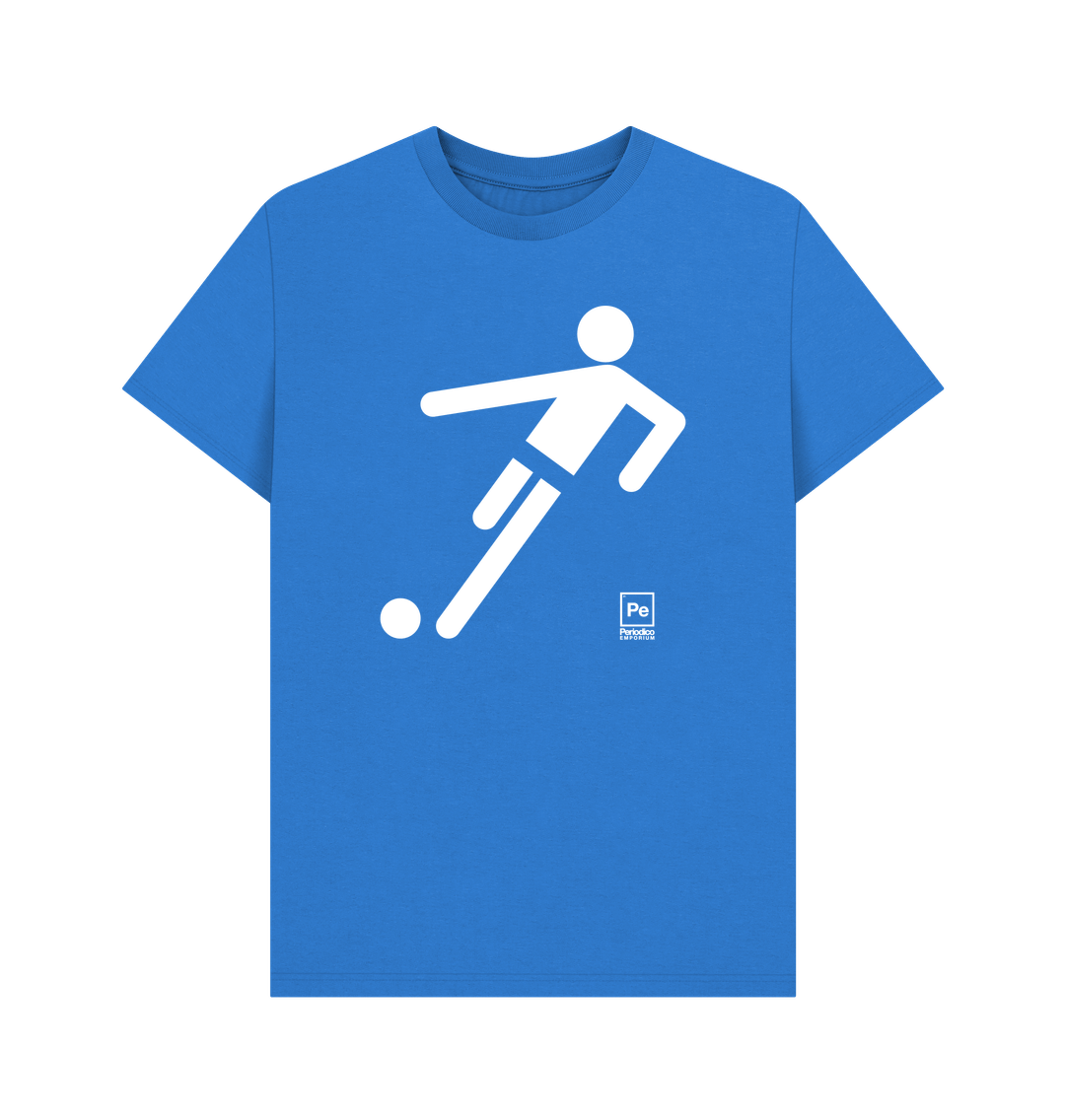 Bright Blue Printed T-shirt