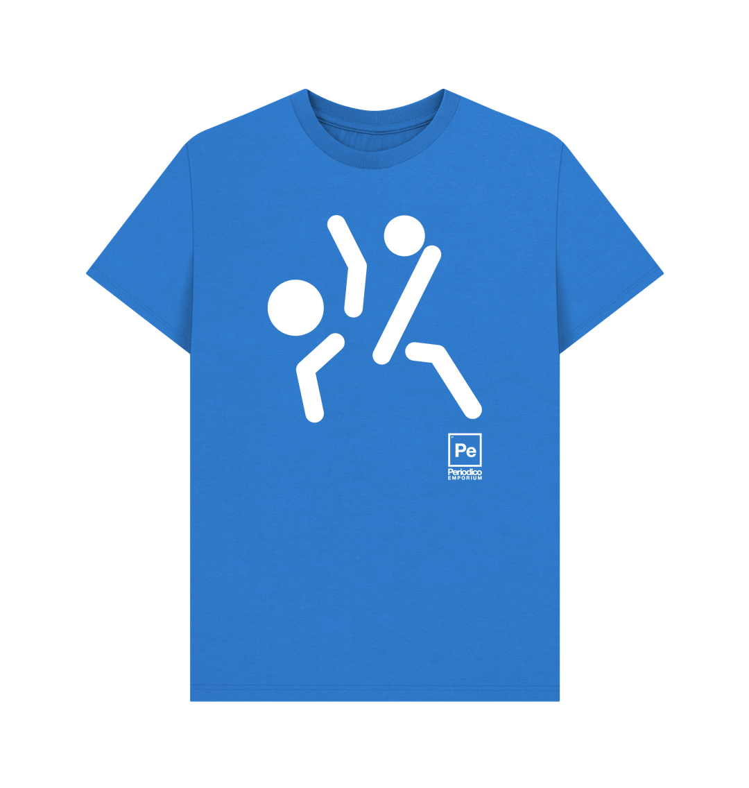 Bright Blue Printed T-shirt