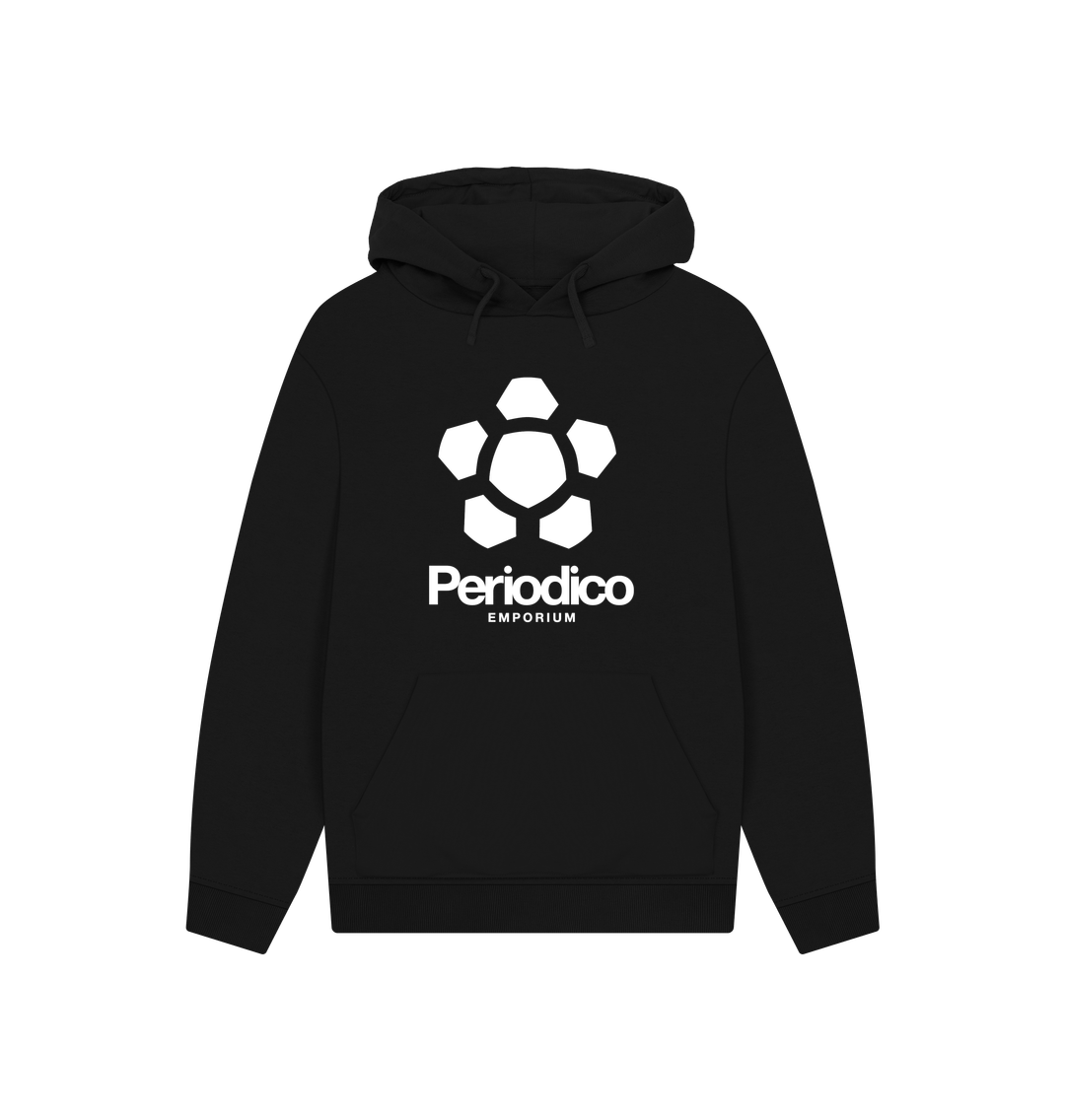 Black Printed Hoody
