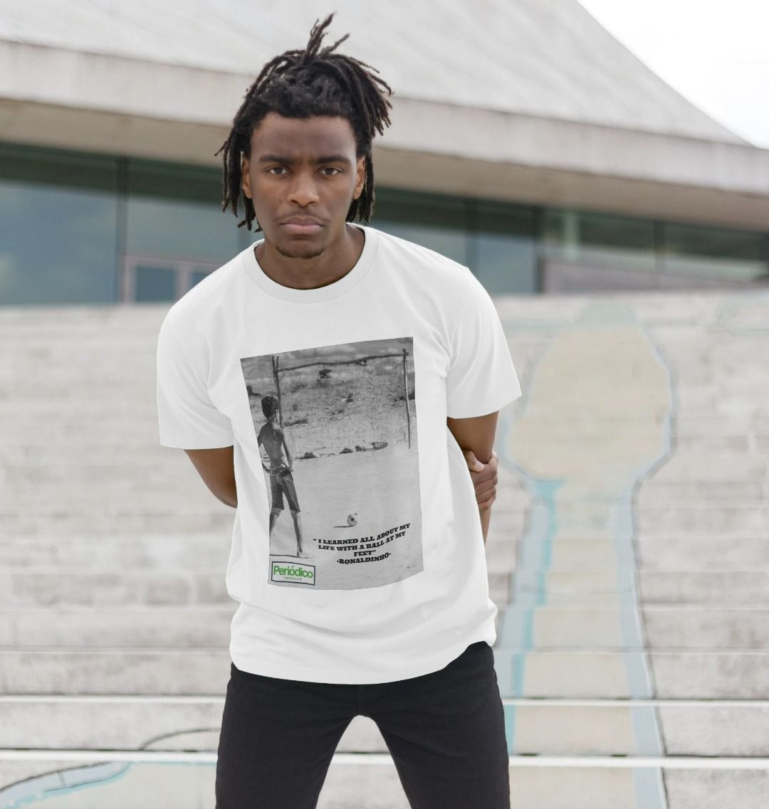 Ronaldinho Quote T Shirt - High-quality apparel & accessories > clothing > clothing tops > t-shirts featuring a unique football-inspired design. Perfect for fans and collectors.s.