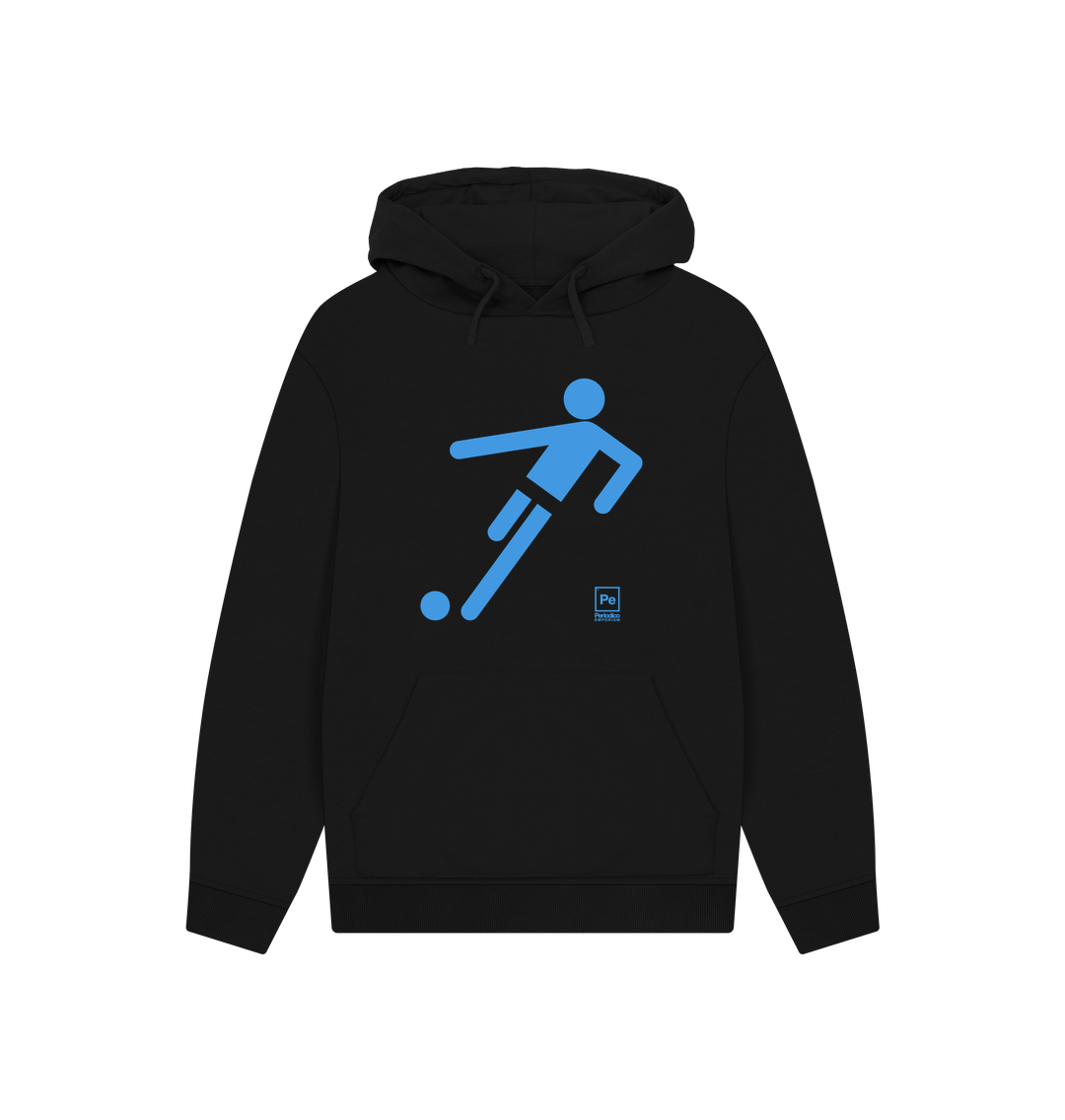 Black Printed Hoody