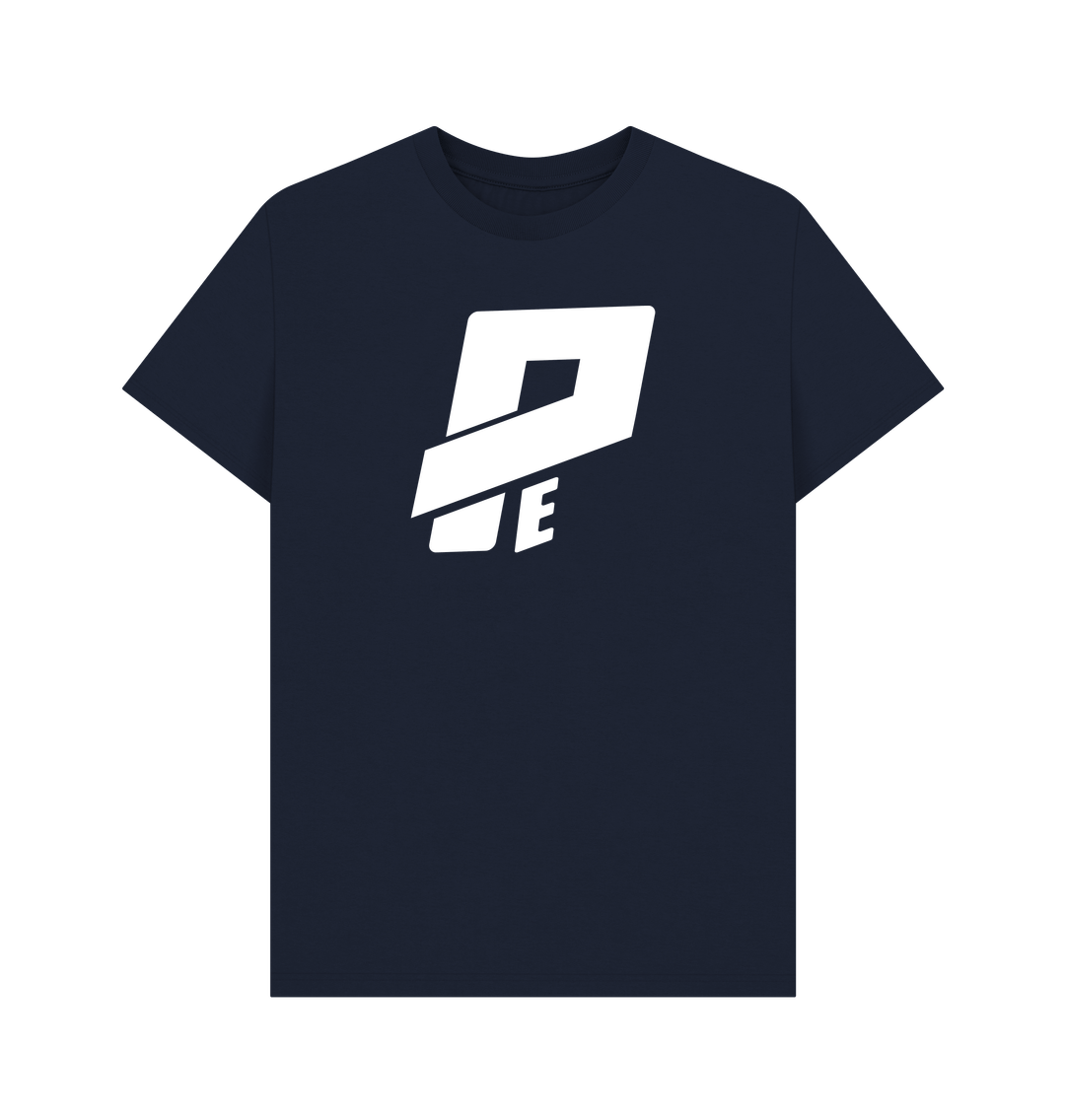 Navy Blue Printed T-shirt