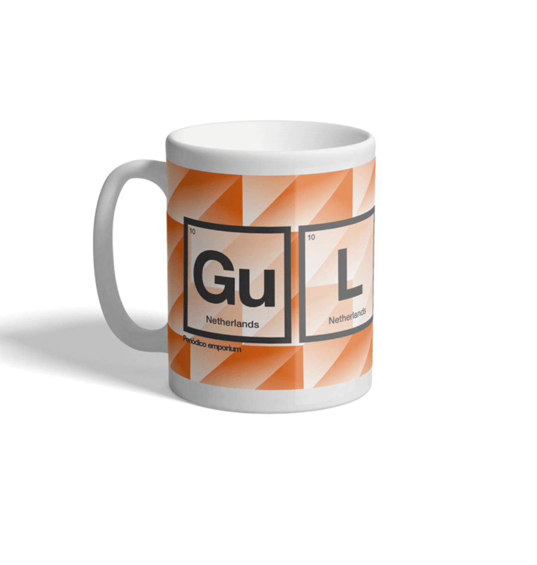 Gullit Holland 1988 Mug - High-quality mug featuring a unique football-inspired design. Perfect for fans and collectors.