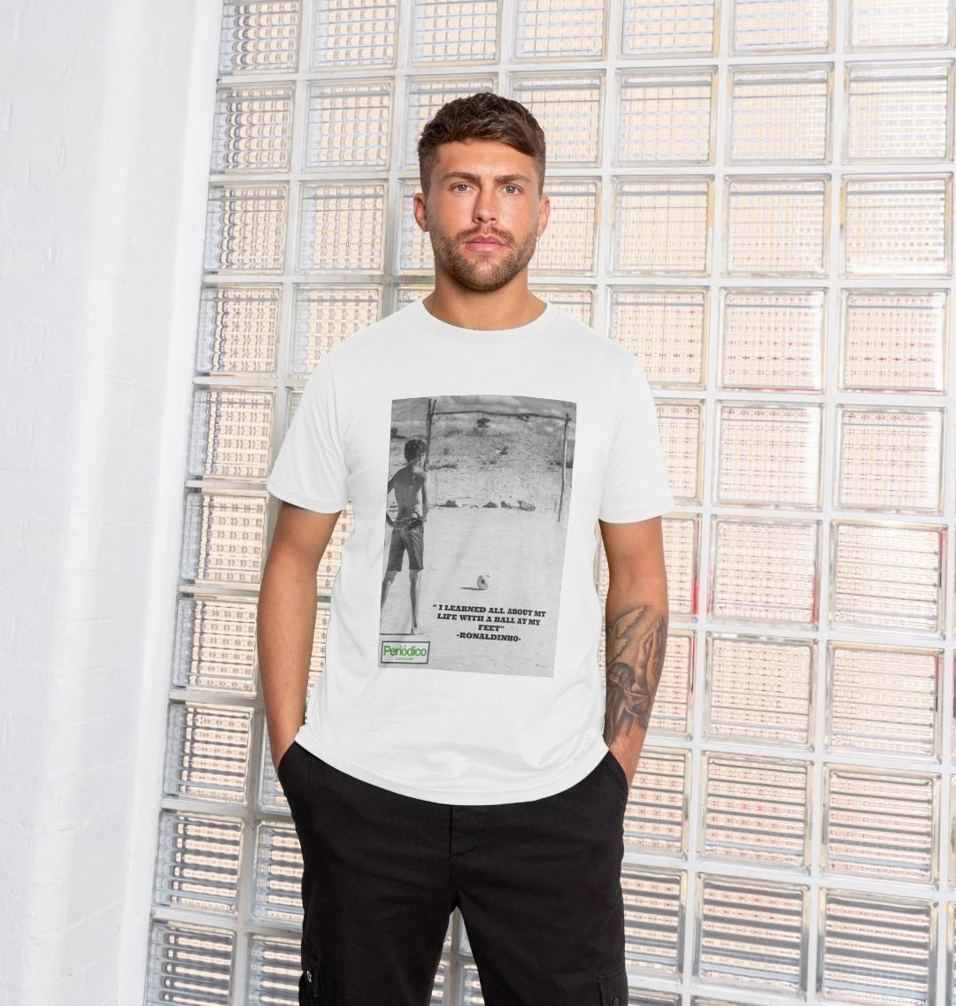 Ronaldinho Quote T Shirt - High-quality apparel & accessories > clothing > clothing tops > t-shirts featuring a unique football-inspired design. Perfect for fans and collectors.s.