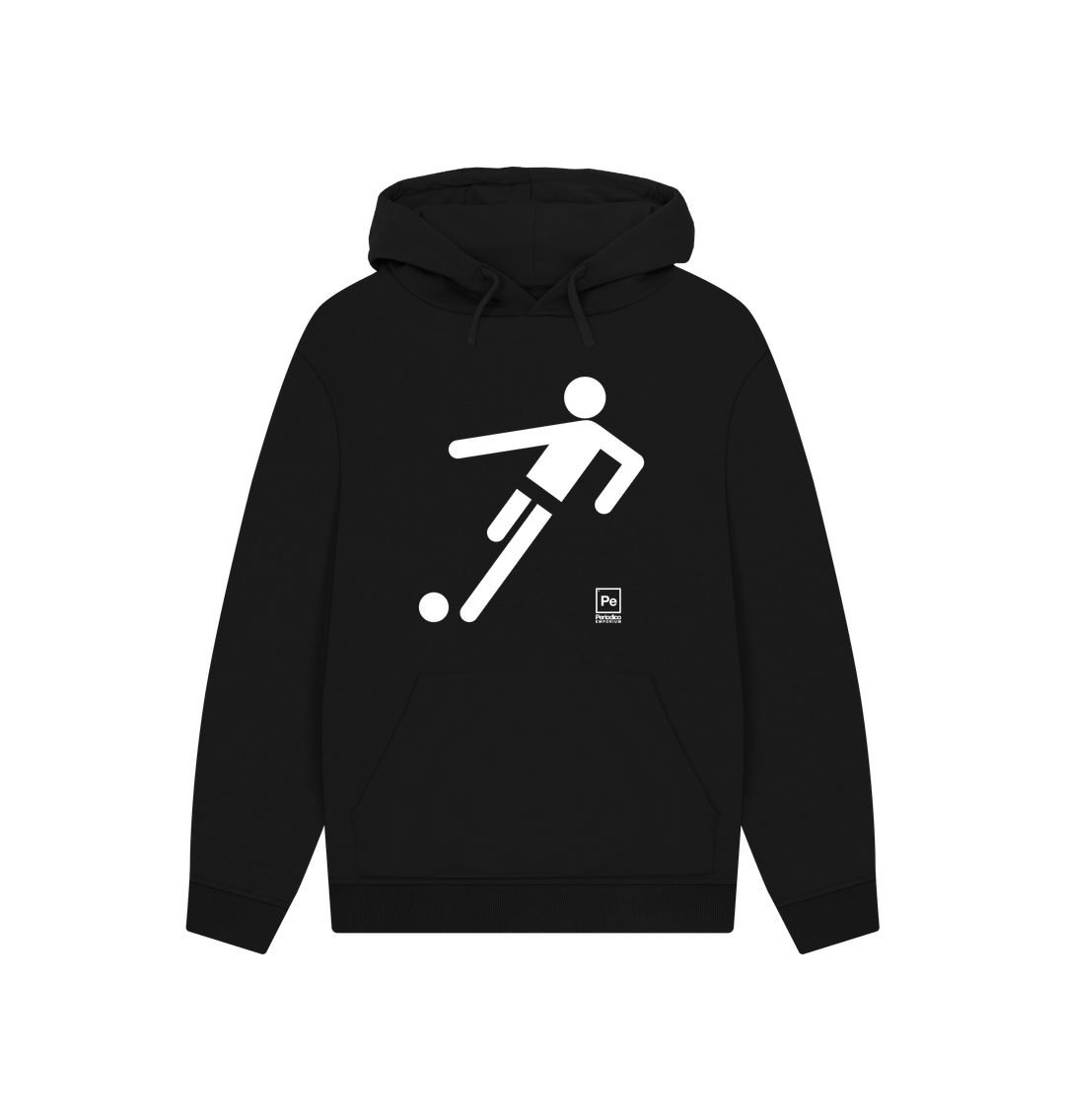 Black Printed Hoody