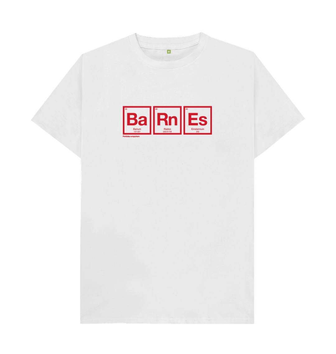 White Barnes Periodico England T-shirt