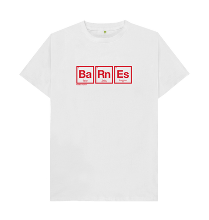 White Barnes Periodico England T-shirt