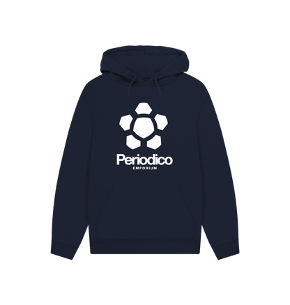 Navy Printed Hoody