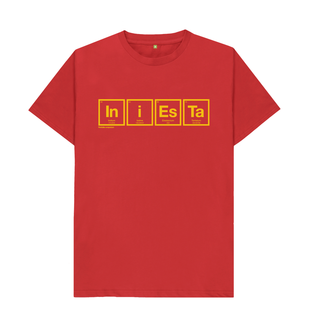 Red Iniesta Periodico Spain T-shirt