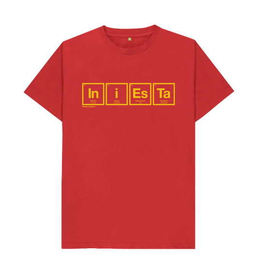 Red Iniesta Periodico Spain T-shirt