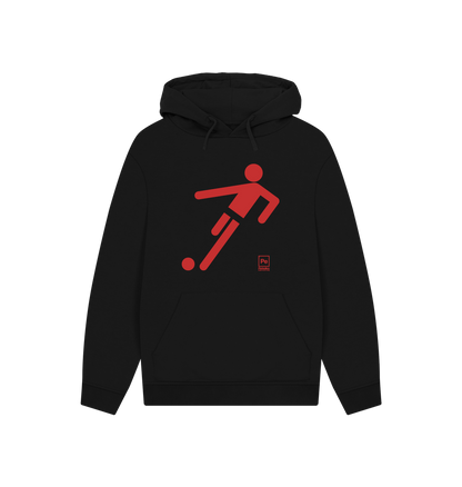 Black Printed Hoody
