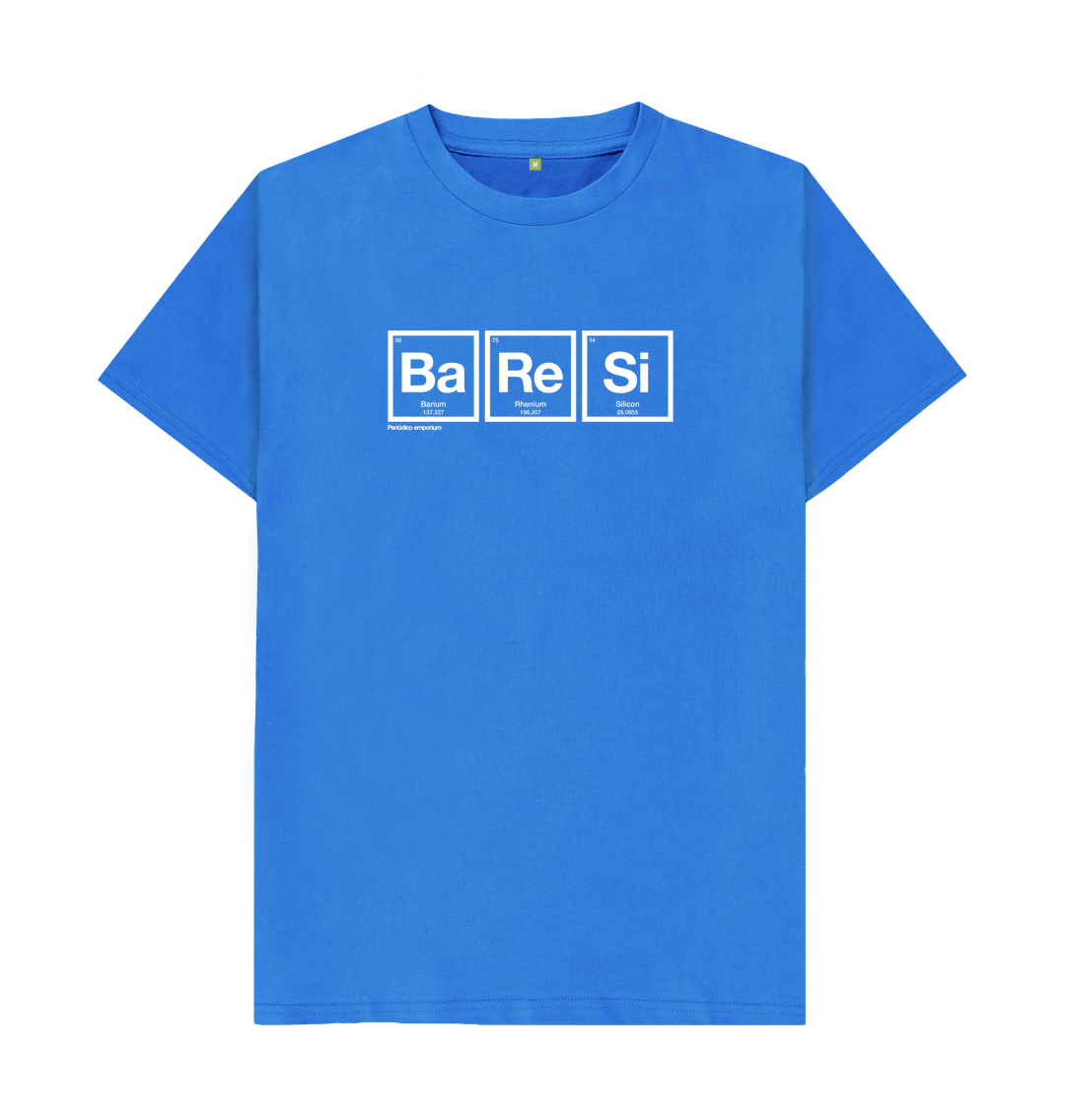 Bright Blue Baresi Periodico Italy T-shirt