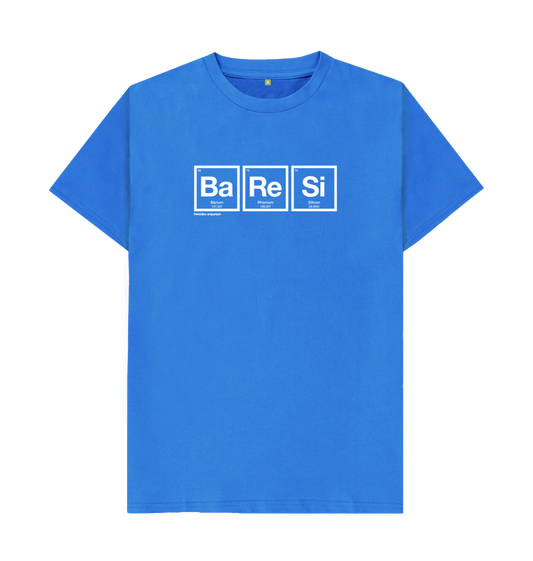 Bright Blue Baresi Periodico Italy T-shirt