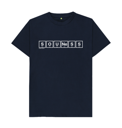 Navy Blue Souness Periodico Scotland T-shirt