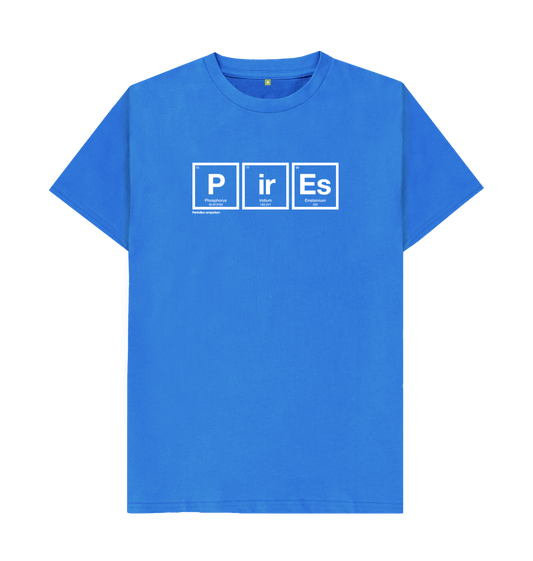 Bright Blue Pires Periodico France T-shirt