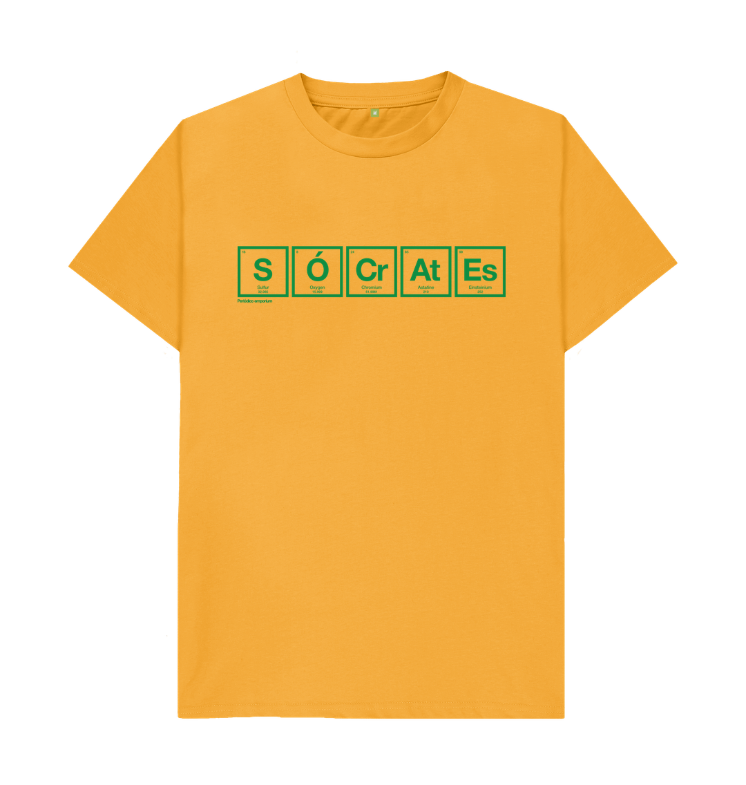 Mustard S\u00f3crates Periodico Brazil T-shirt