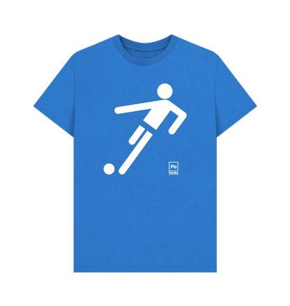 Bright Blue Printed T-shirt