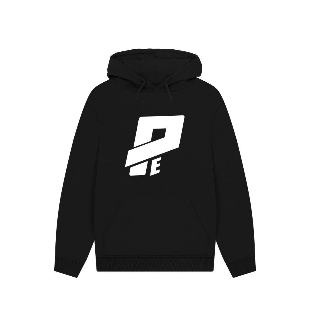 Black Printed Hoody