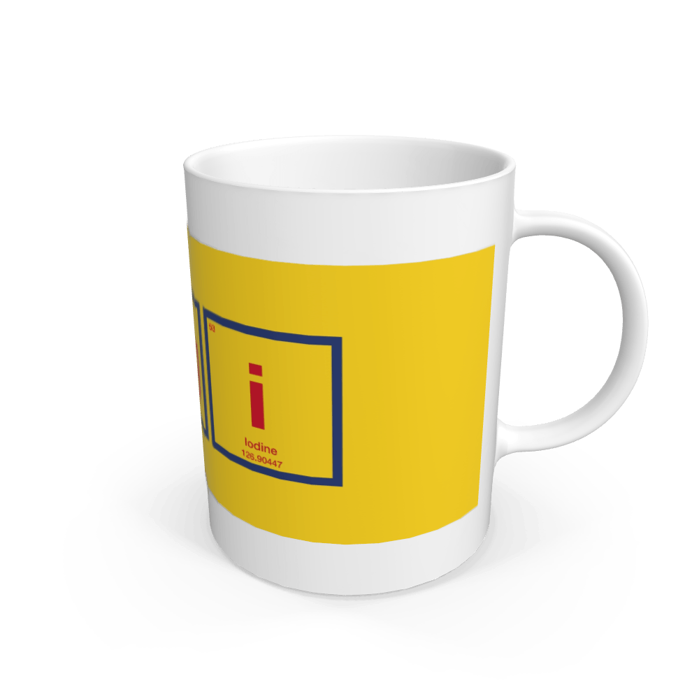 White Hagi Periodico Romania Mug