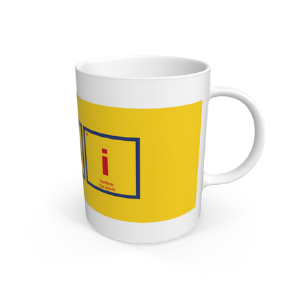 White Hagi Periodico Romania Mug