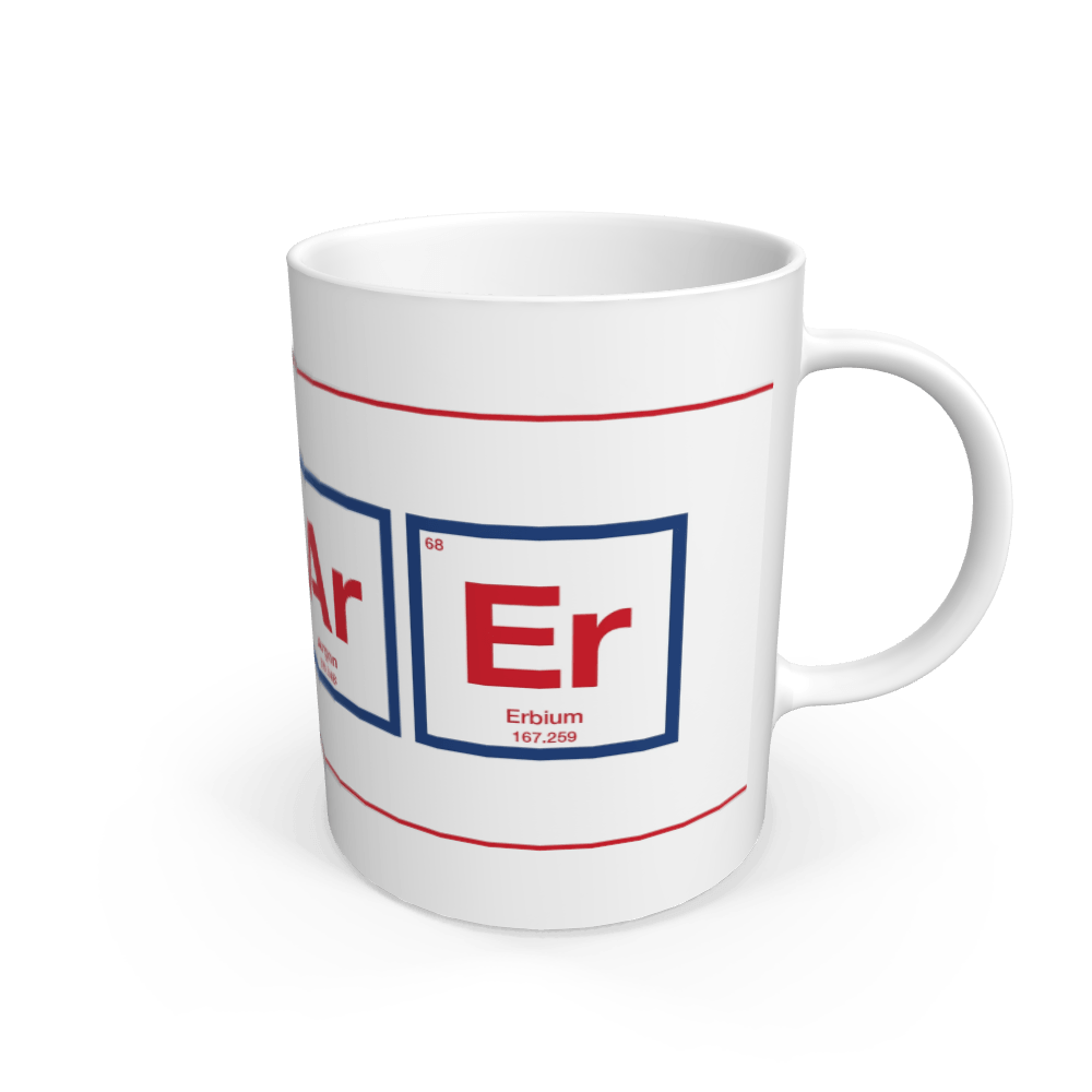 White Shearer Periodico England Mug