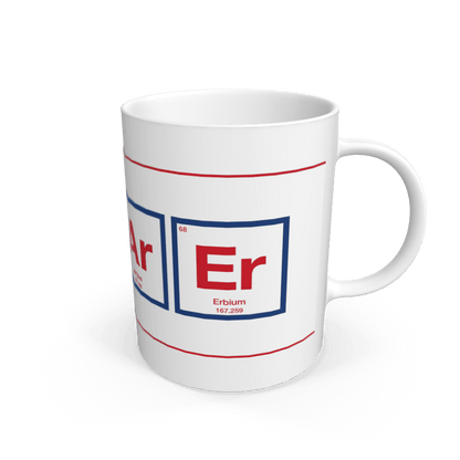 White Shearer Periodico England Mug