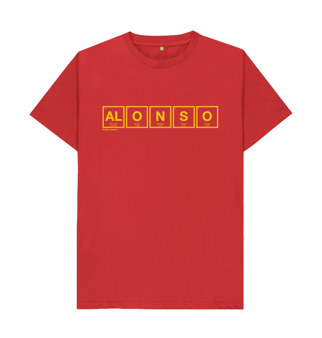 Red Alonso Periodico Spain T-shirt