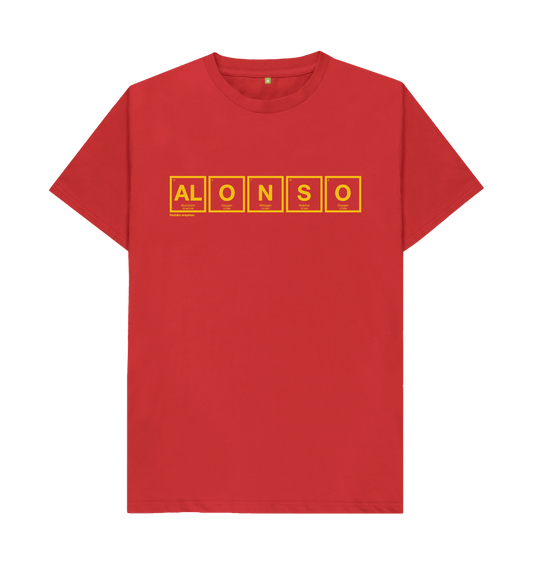 Red Alonso Periodico Spain T-shirt