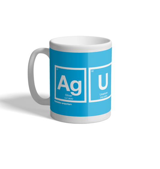 Aguero Periodico Argentina Mug.